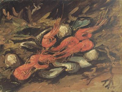 Vincent Van Gogh Still life wtih Mussels and Shrimps (nn04) china oil painting image
